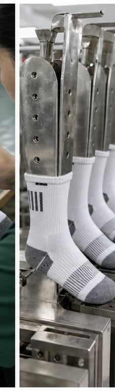 Sock boarding and shaping forms