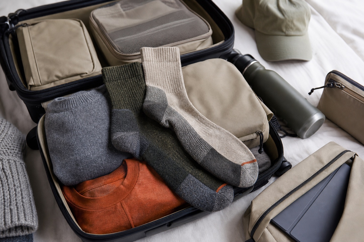 Merino socks for travel and lifestyle brands