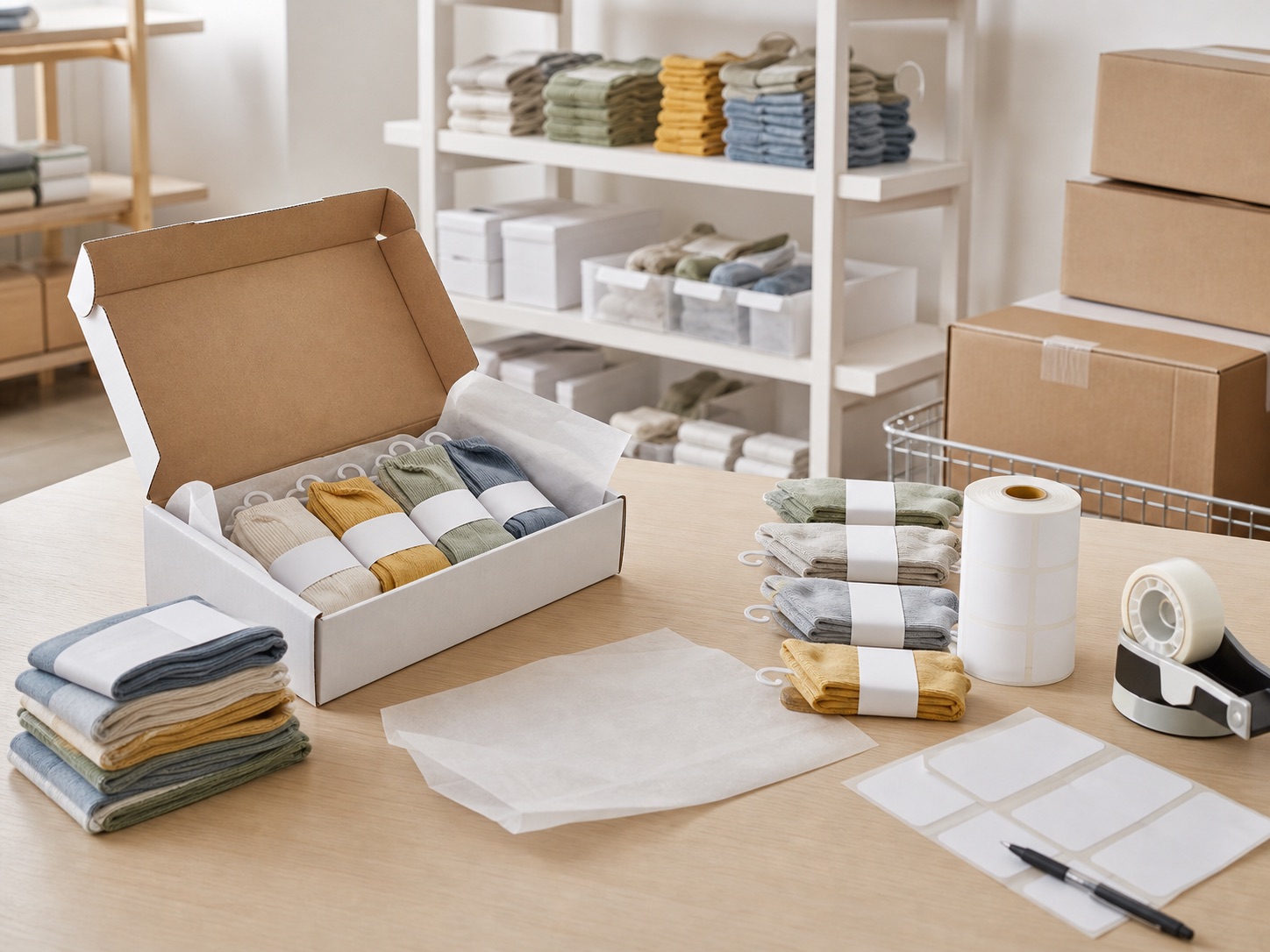 Kids sock e-commerce and subscription assortment