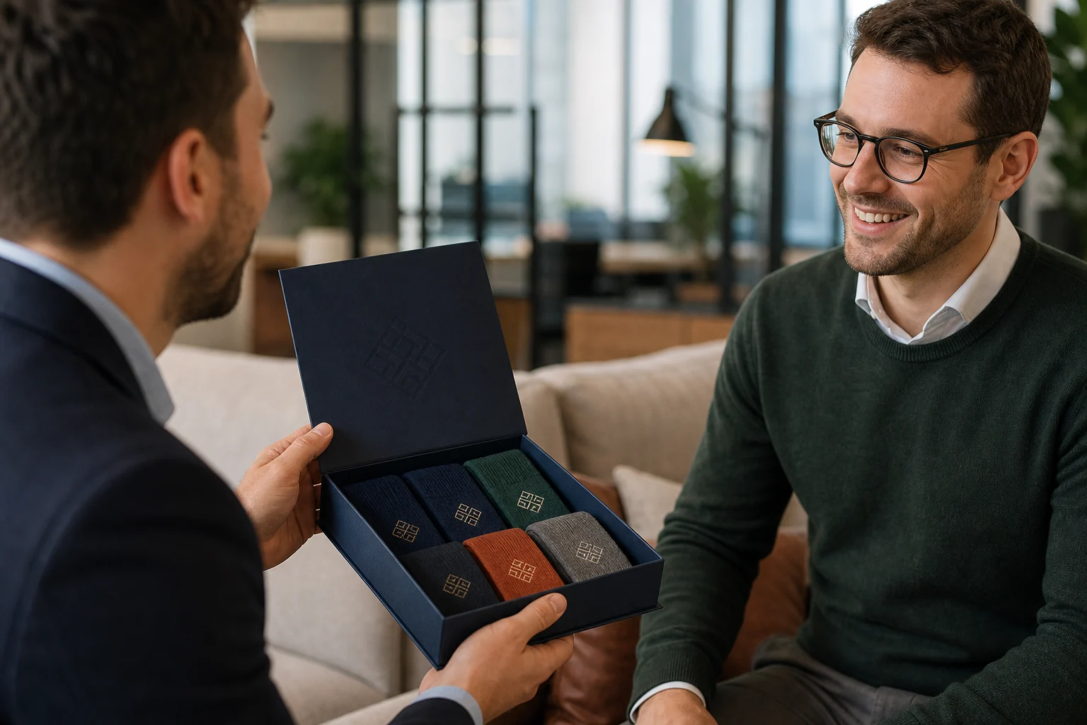 Custom socks for corporate merchandise buyers