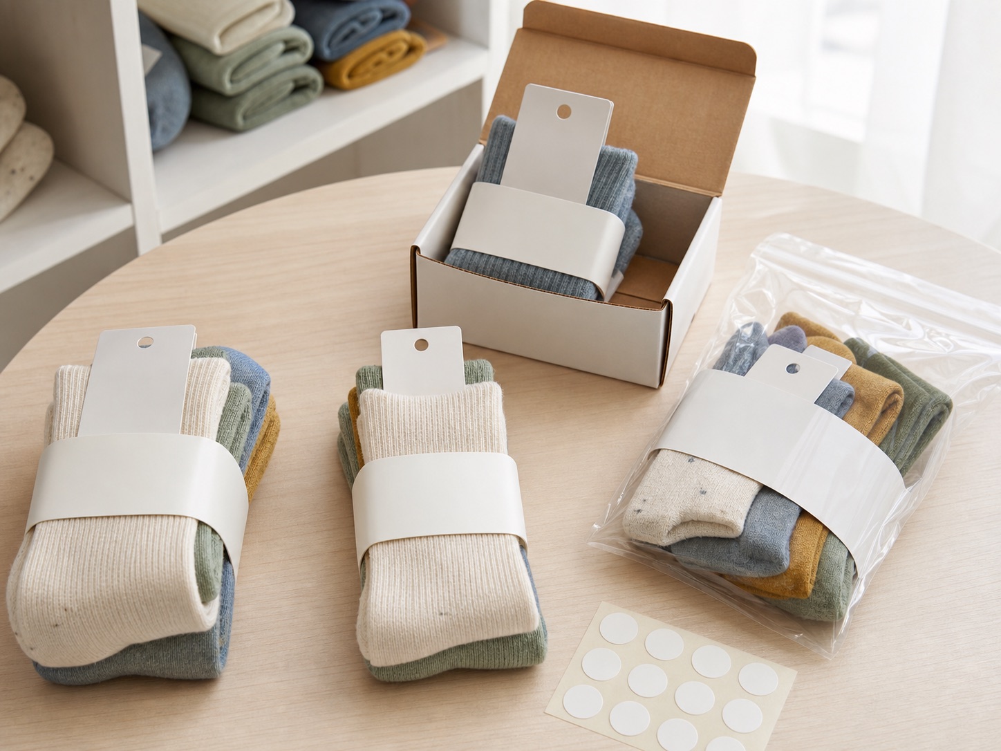 Kids sock multipack and private label packaging