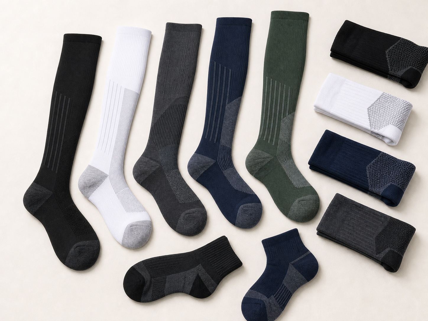 Custom compression socks