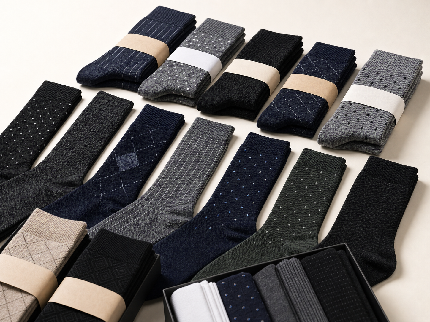 Custom dress socks