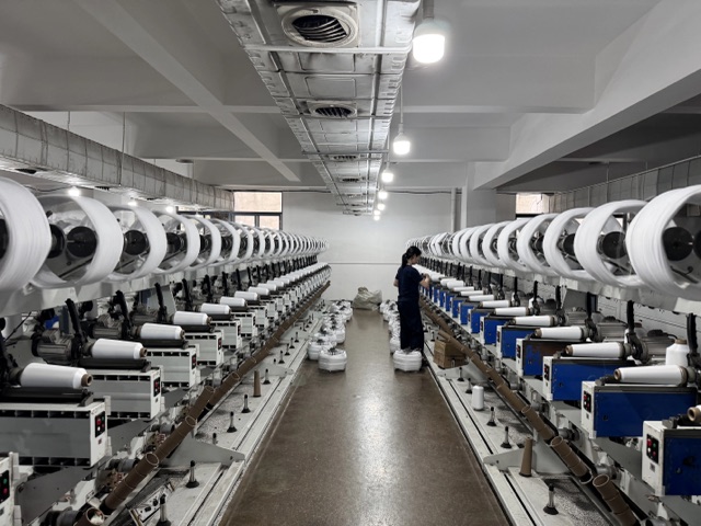Yarn preparation for custom sock manufacturing