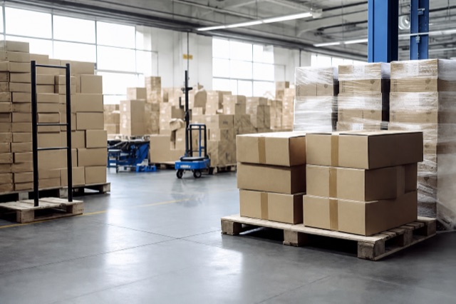 Export cartons prepared for sock shipping