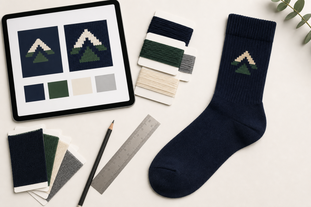 What Artwork Files Are Needed for Custom Logo Socks?