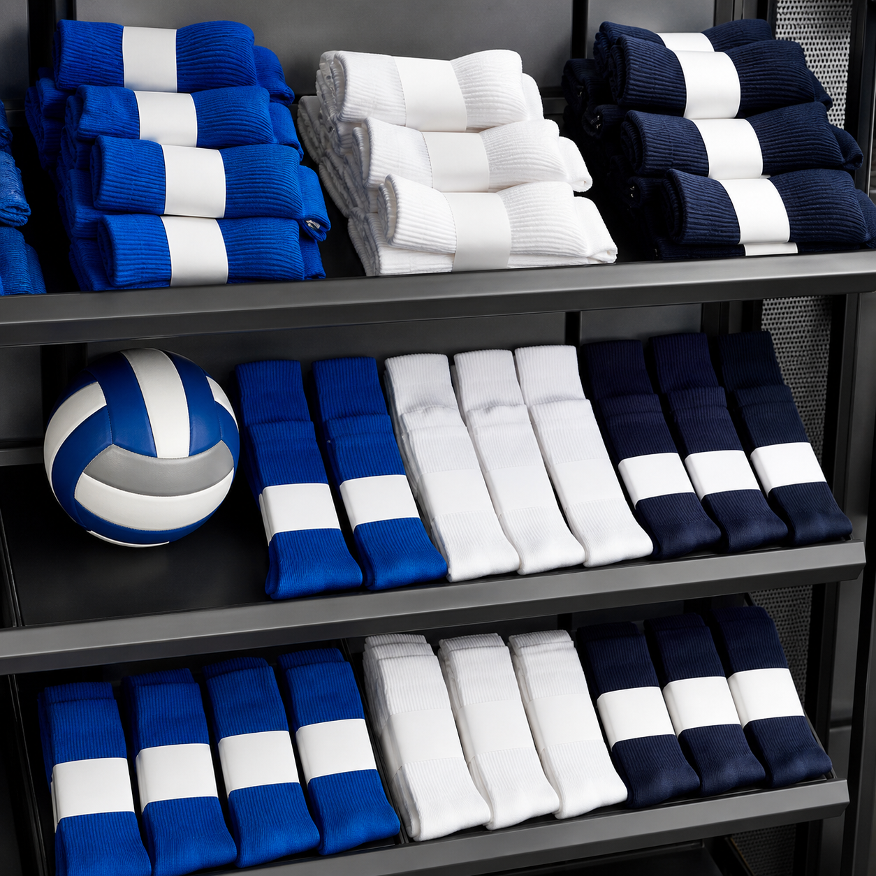 Teamwear brand volleyball sock product development