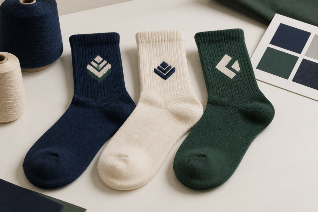 Custom Sock Logo Methods: Jacquard vs Embroidery vs Print