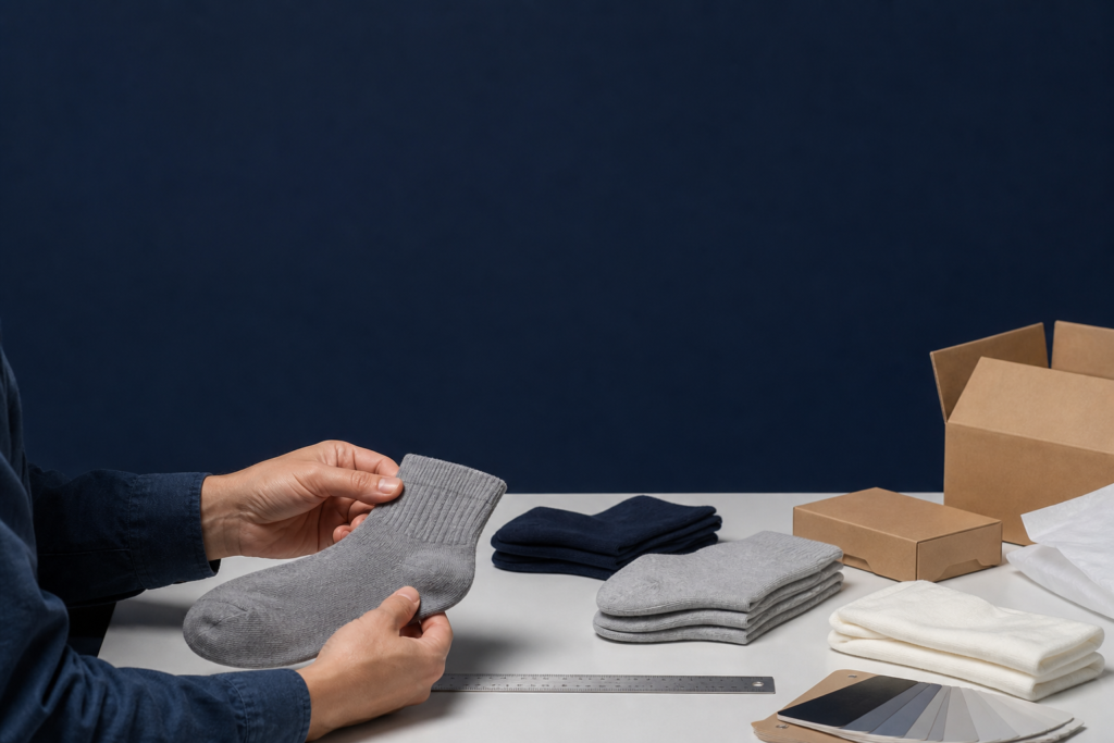Custom Sock Quality Control Checklist Before Shipment