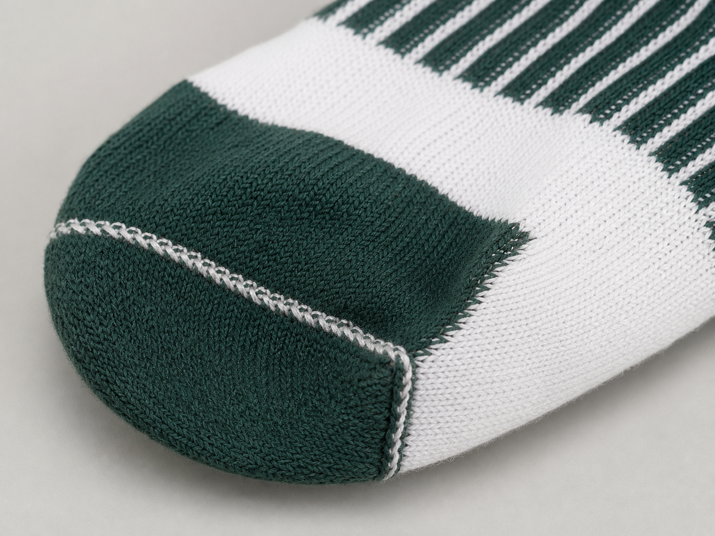 Reinforced Heel & Toe for athletic socks