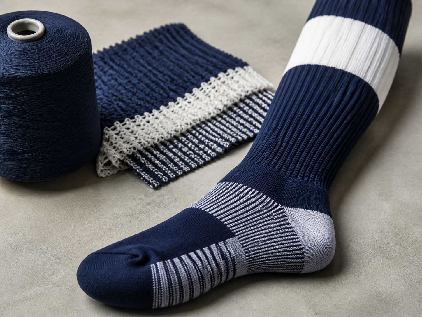 Moisture-Wicking Yarns for athletic socks