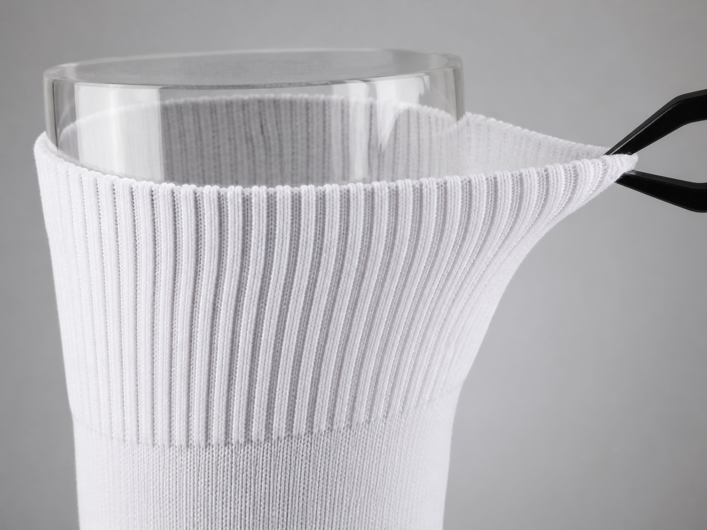 Secure Rib Cuffs for athletic socks