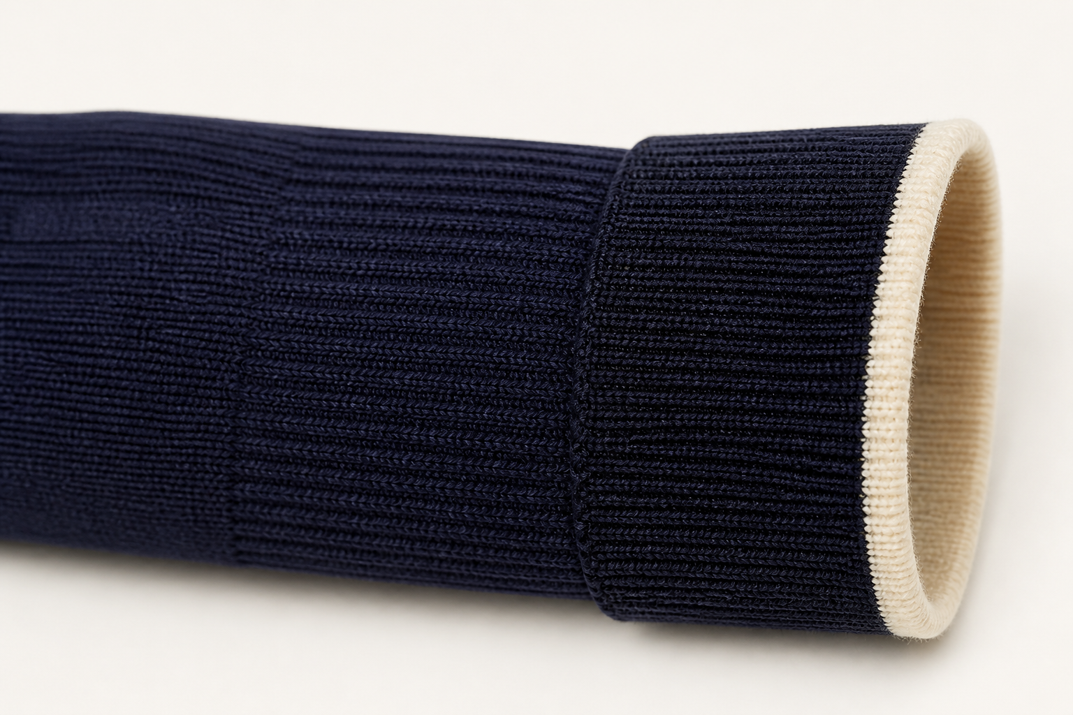 Breathable rugby sock knit detail