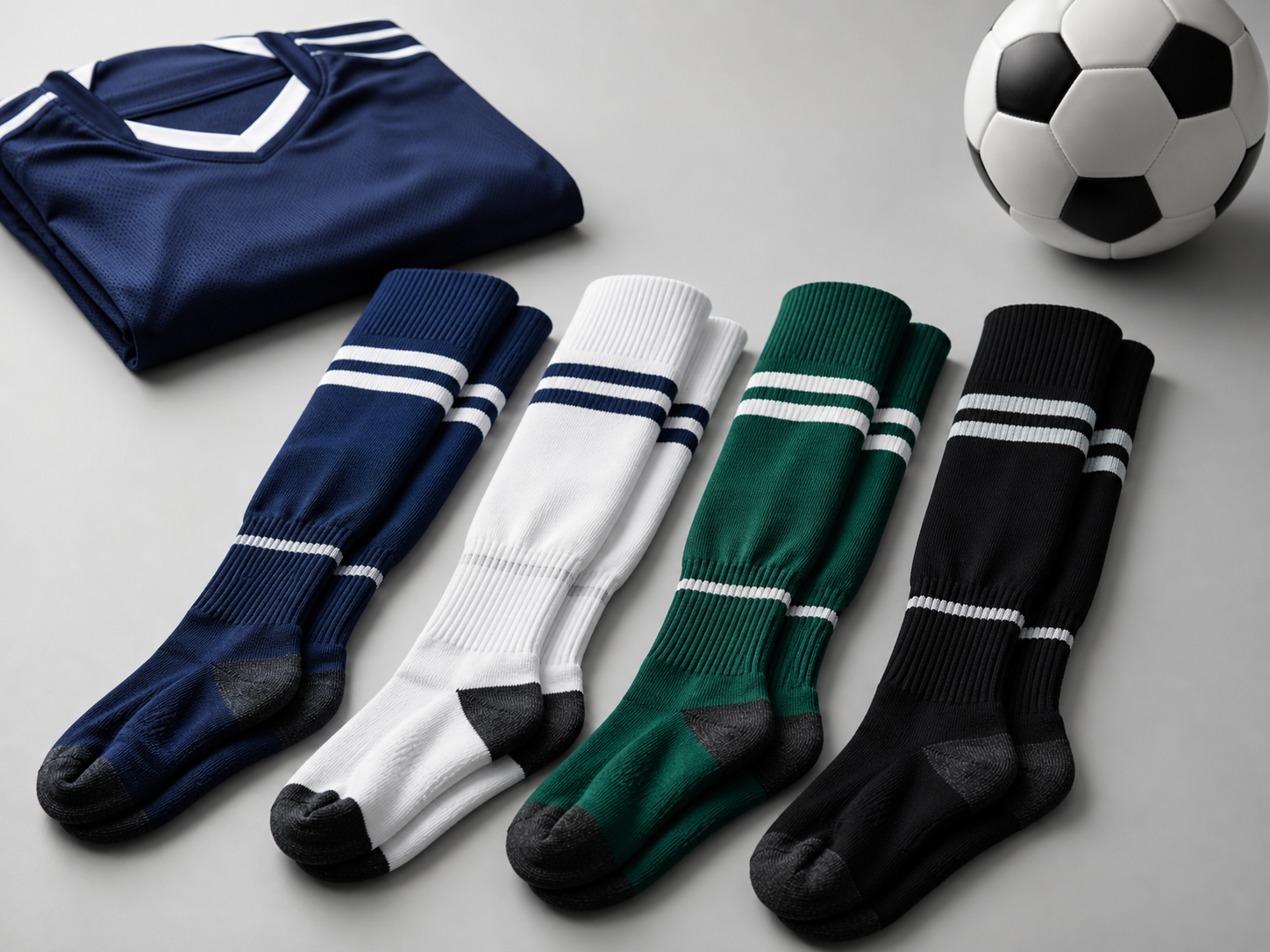 Structure for custom athletic socks