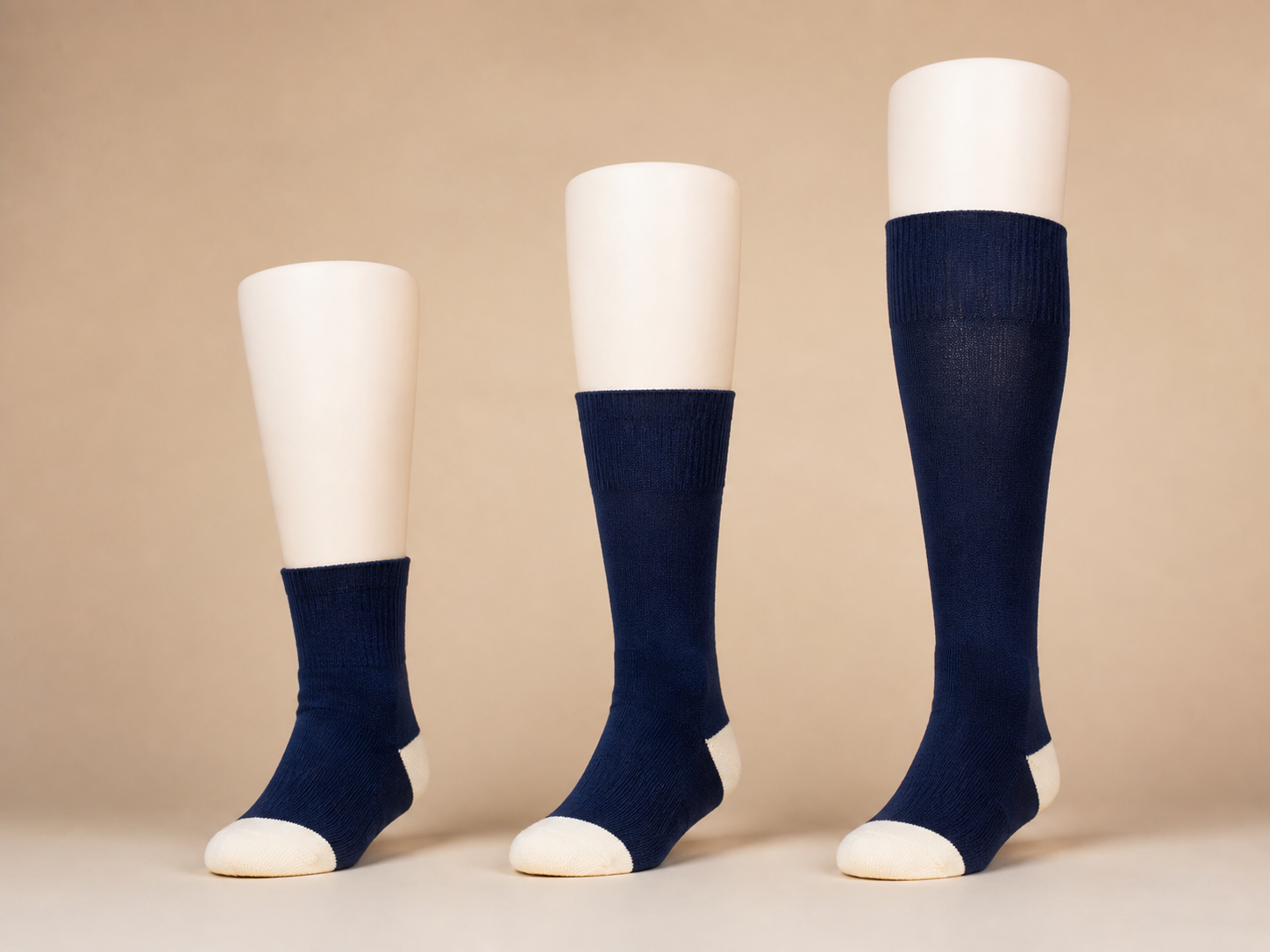 Rugby sock length options for club team kits