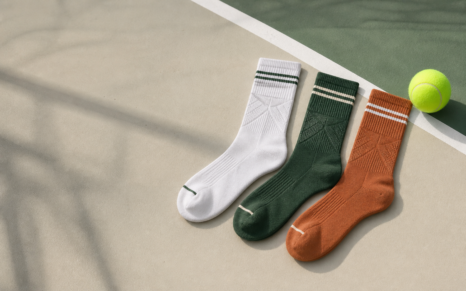Custom tennis socks product category