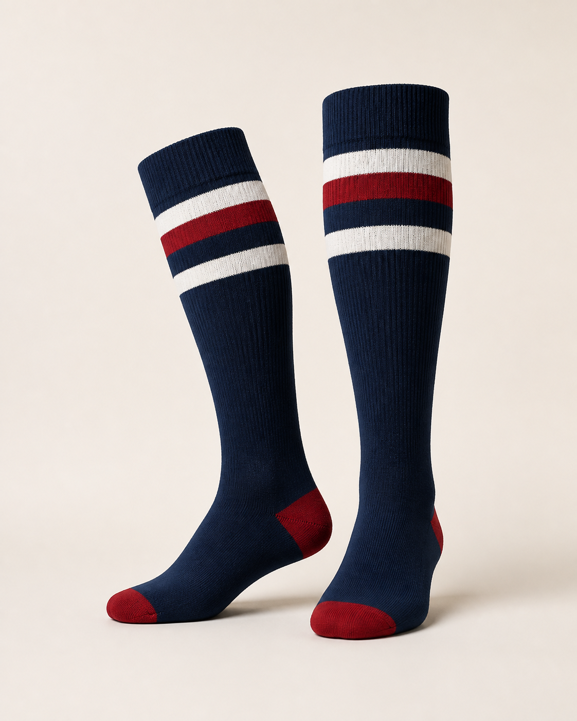 Illustrative custom baseball socks