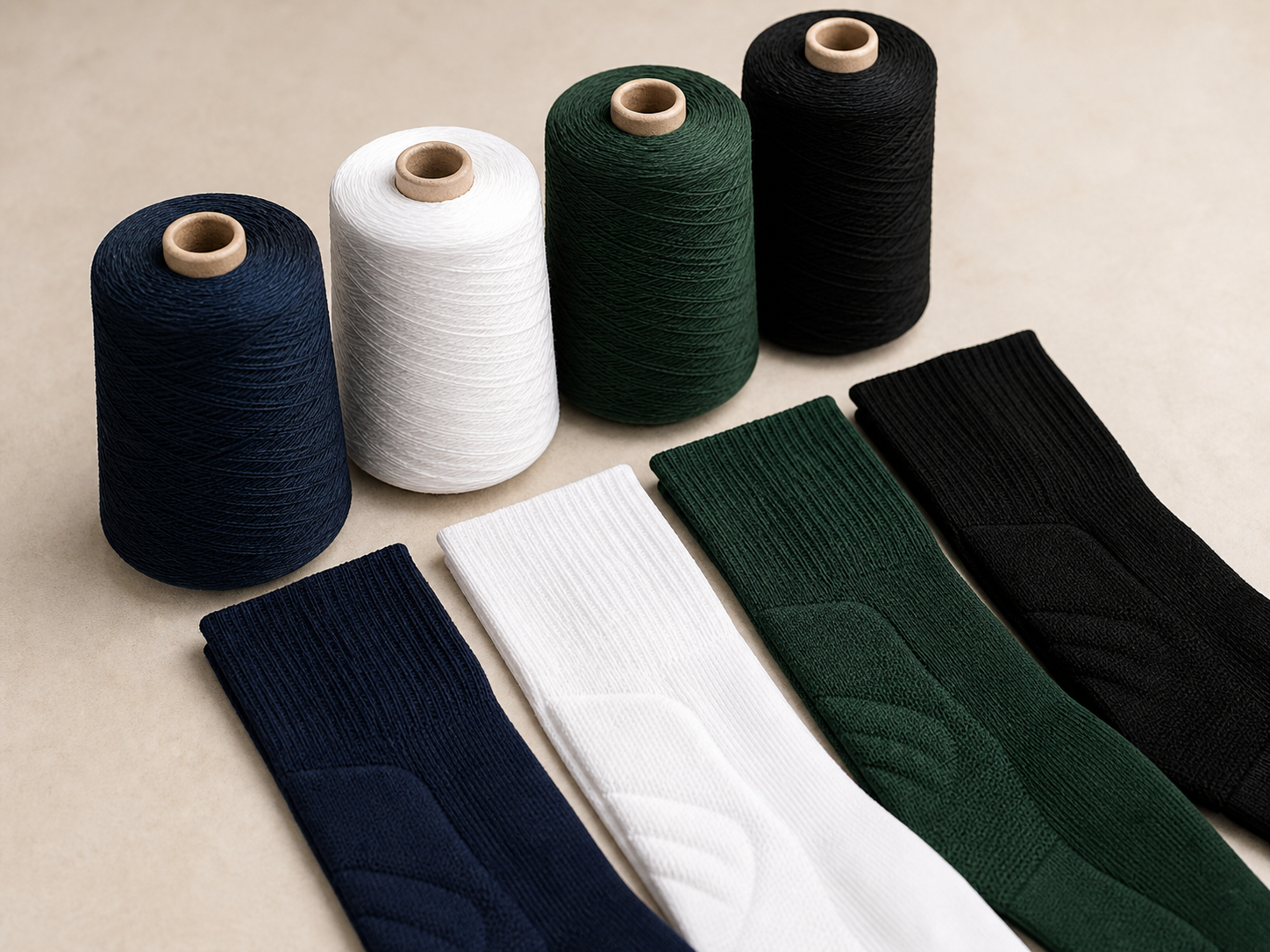 Volleyball sock yarn and colour options