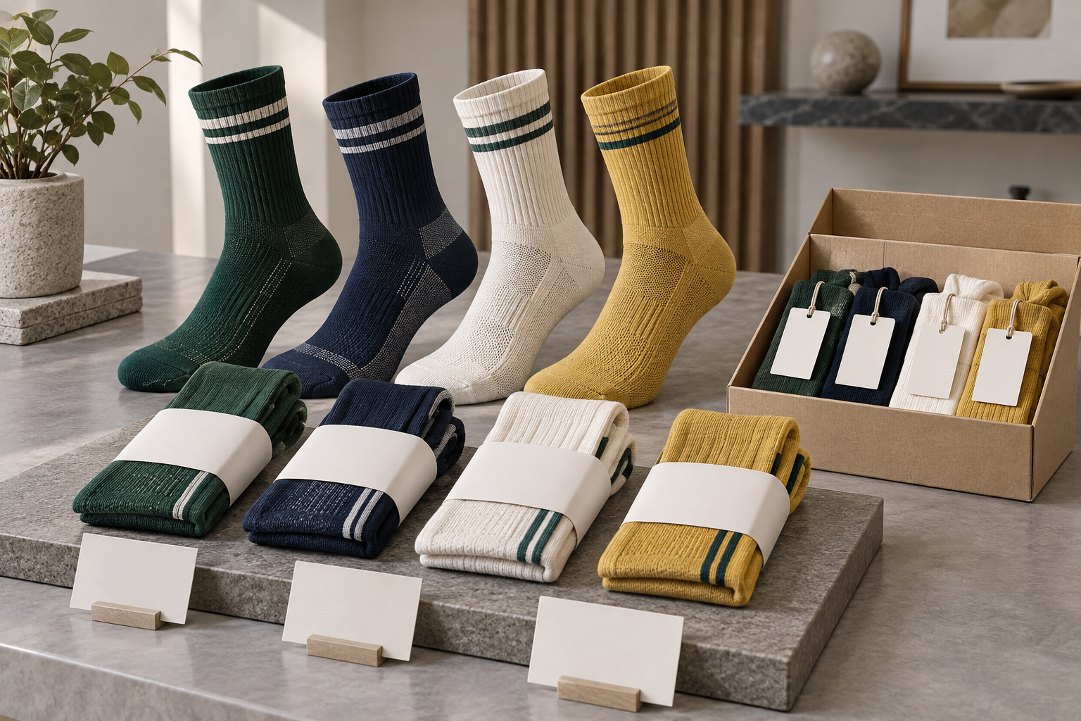Illustrative sports retailer and private-label assortment review