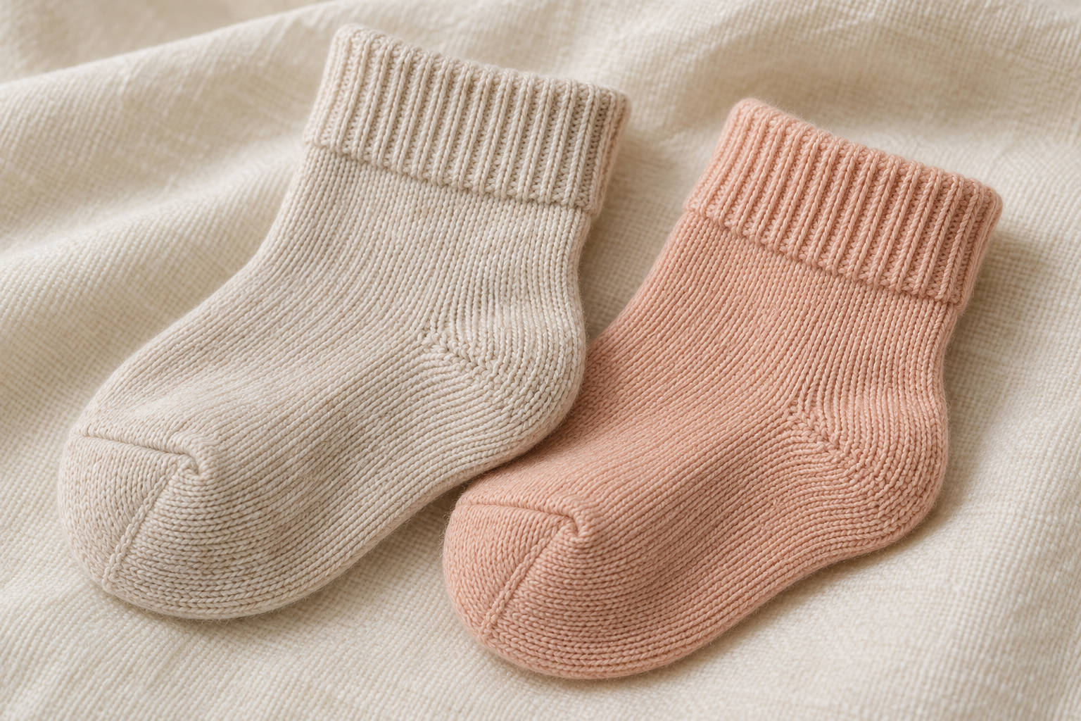 Illustrative gentle cuff and smooth toe construction detail