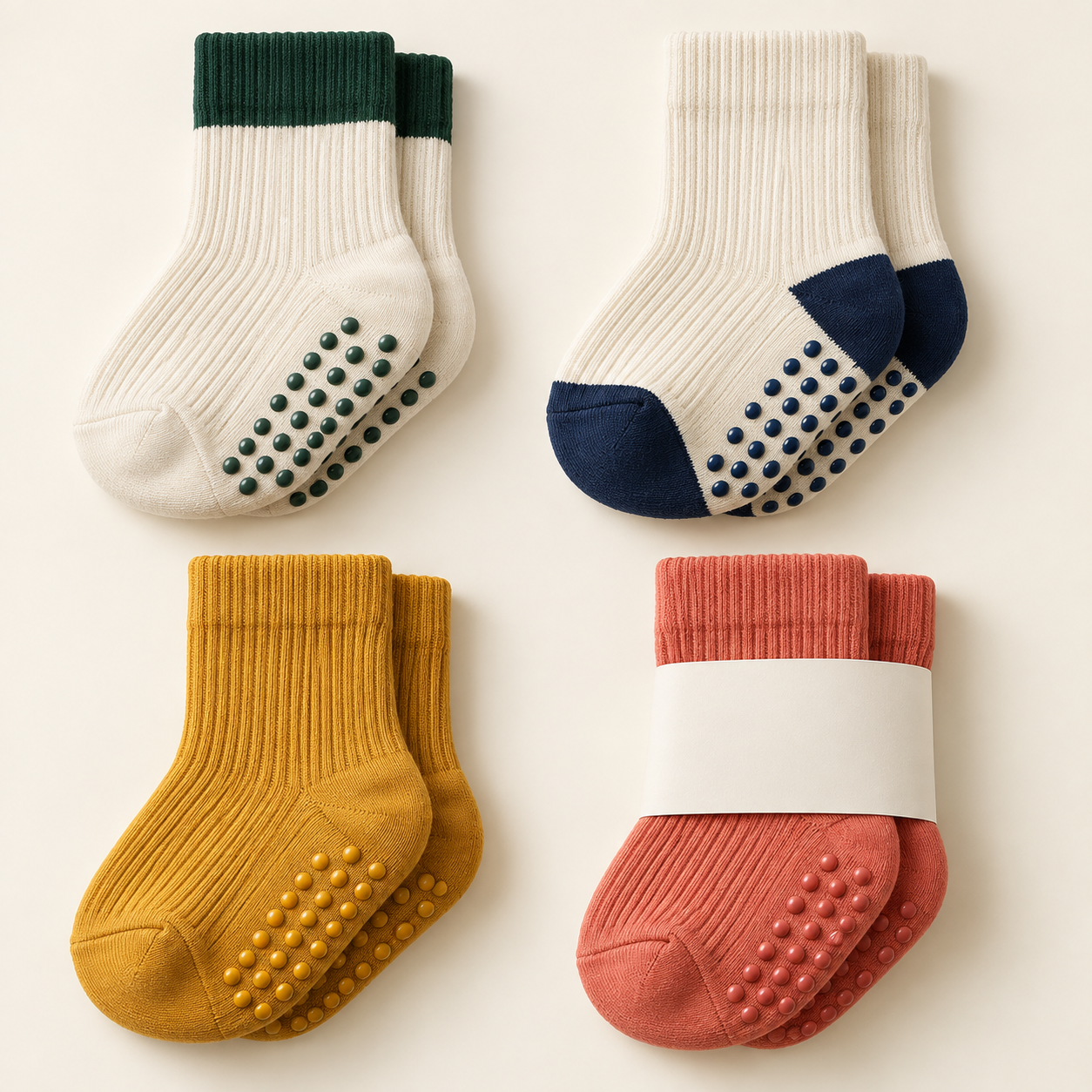 Illustrative venue sock colour and size-identification options