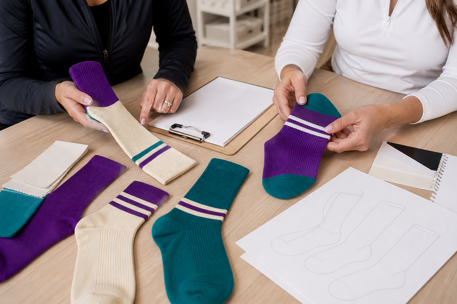 Illustrative school cheer sock programme planning