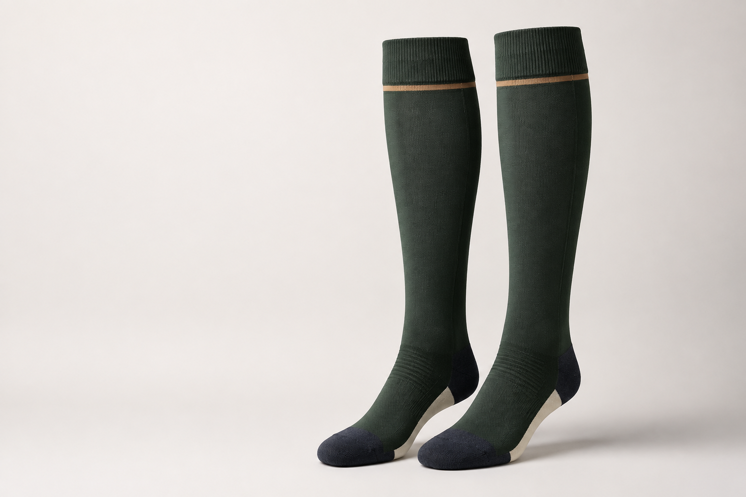 Illustrative separate equestrian sock direction