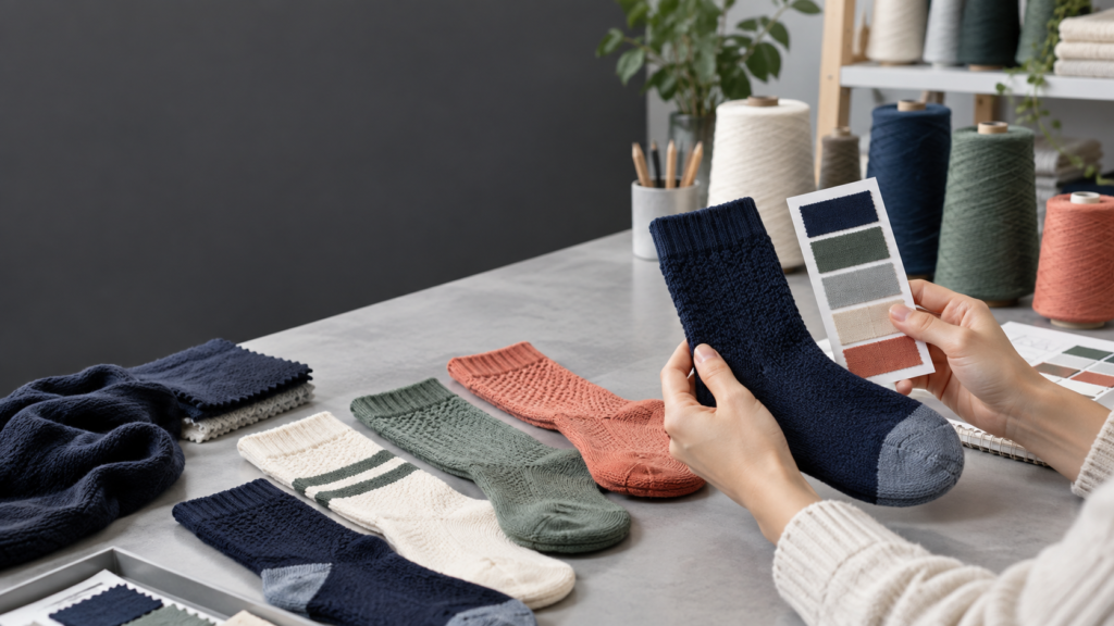 How to Approve Custom Sock Colors for Production