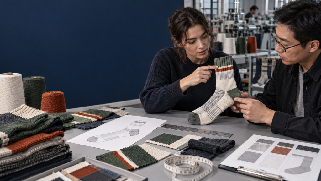 What Causes Custom Sock Samples to Need Revisions?