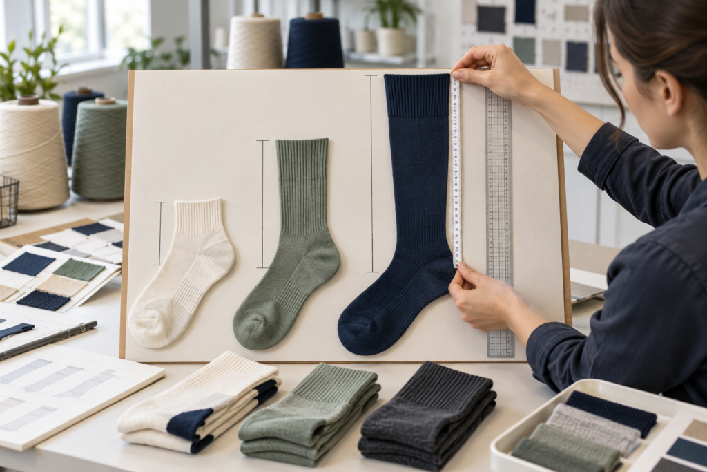 How to Specify Custom Sock Cuff Height for Different Uses